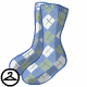 Thumbnail for Pastel Argyle Socks