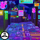 Thumbnail for Premium Collectible: Nighttime Neon Signs Background