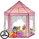 Snuggle into this sweet sanctuary. This NC item was given out as a Premium Collectible reward in Y21.