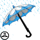Dyeworks Blue: Rainy Day Umbrella