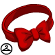 Dyeworks Red: Black Satin Bow Tie