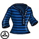 Thumbnail for Midnight Striped Pullover