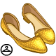 Thumbnail for Gold New Years Shoes