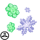 Thumbnail for Dyeworks Green: Snowflake Shower