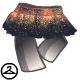 Thumbnail for Glittery Skirt and Ombre Tights