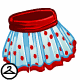 Thumbnail for Red Polka Dot Skirt