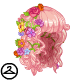 Dyeworks Pink: Spring Flower Wig