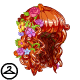 Thumbnail for Dyeworks Red: Spring Flower Wig