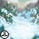 Thumbnail for Snowy Holiday Tree Lot Background