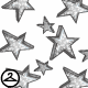 Thumbnail for Sparkling Silver Star Shower