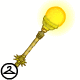 With the shining light of the sun this staff will light your way.