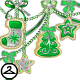 Thumbnail for Dyeworks Green: Sugar Icing Holiday Cookies Garland