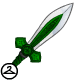 Majestic Green Sword