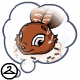 Chocolate Cybunny Thought Bubble