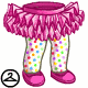 Thumbnail for Polka Dot Tutu with Tights and Shoes