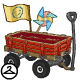 Put your baby in this wagon and go about Neopia! This item is only wearable by Neopets painted Baby. If your Neopet is not painted Baby, it will not be able to wear this NC item.