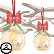 Thumbnail for Hanging Winter Candle Garland