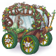 Floral Net Carriage