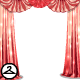 Thumbnail for Lighted Chiffon Curtains