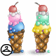 Ice Cream Cone Pillars