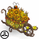 Autumn Sunflowers Wheelbarrow