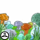 Thumbnail for Colourful Glass Mushroom Foreground