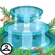 Thumbnail for Glass Fountain Pool