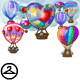 These balloons are floating just by the warmth of your heart!