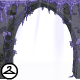 Thumbnail for Dyeworks Void Black: Mossy Archway Garland