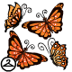 Thumbnail for Dyeworks Orange: Mutant Butterfly Accessory