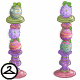Colourful Negg Pillars
