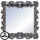 Thumbnail for Ornate Silver Mirror Frame