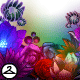Thumbnail for Dark Prismatic Flowers Foreground