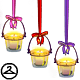 Hanging Candles Garland