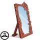 Rustic Mirror Trinket