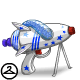 This gun is full of shooting stars, it is at the ready and ready to blast off!