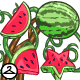 Crunchy Watermelon Garland