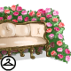 Floral Adorned Couch