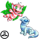 These Petpets just begged to leave the Wintery Petpets shop and come home with you! This is the bonus for purchasing all five NC Collectible items from the Neopia On Ice Collection - Y23.