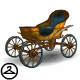 Stately Wooden Carriage