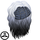 Black and White Undead Wig