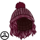 Mall_wig_maroonstylinhat