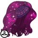 This wig sparkles just like the starry night sky. This NC item was obtained through Dyeworks.