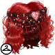 Dark Valentine Heart Wig