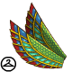 These colourful wings are sure to add a bit of polish to any Neopets look.