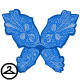Thumbnail for Dyeworks Blue: Delicate White Lace Wings