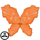 Thumbnail for Dyeworks Orange: Delicate White Lace Wings