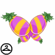 Thumbnail for Striped Painted Negg Wings