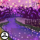 The tranquil water reflects dazzling shades of purple and pink... but what lurks beneath the surface? This was created by the Crafting Faerie.
