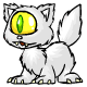 White Meowclops - r180
